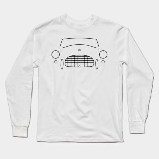 AC Ace 1960s classic car black outline graphic Long Sleeve T-Shirt